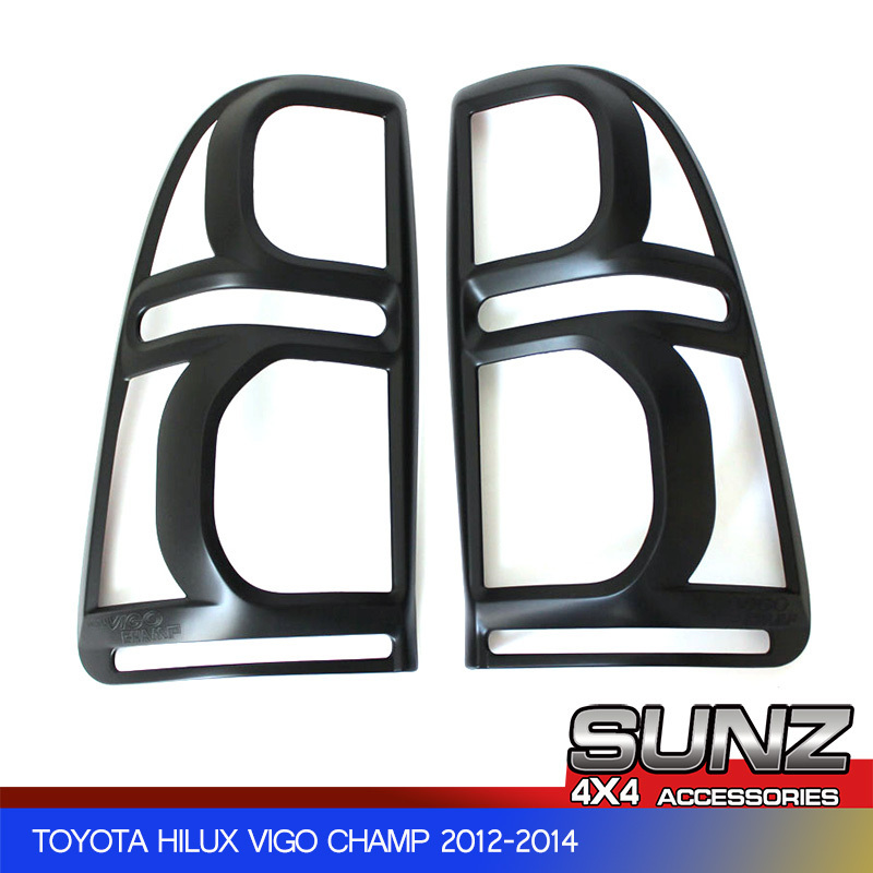 TOYOTA HILUX VIGO 20122014 TAIL LIGHT COVER 丨 SUNZ AUTO ACCESSORIES