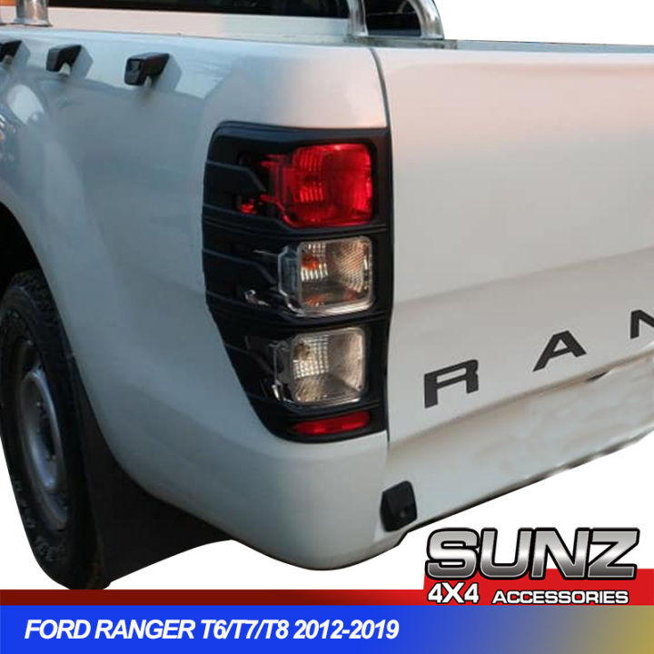 FORD RANGER 2019 LATEST TAIL LIGHT COVER SUNZ AUTO ACCESSORIES