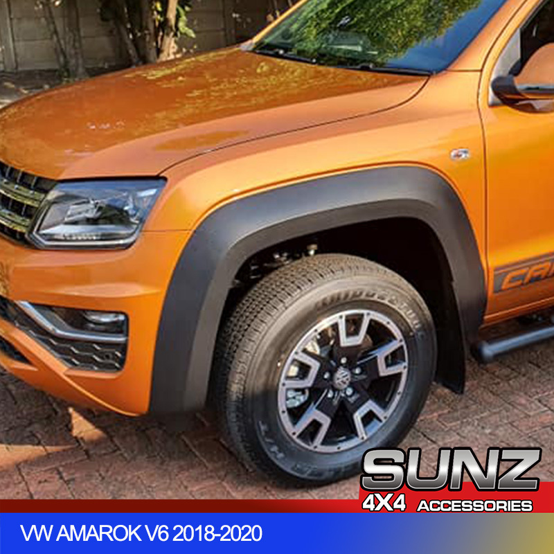 Fender Flare Smooth Black for VW Amarok V6 2019丨SUNZ AUTO ACCESSORIES