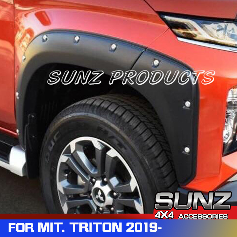 Bolts Fender Flare for Mitsubishi Triton 2020丨SUNZ AUTO ACCESSORIES