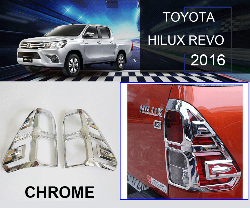 TAIL LIGHT COVER FOR TOYOTA HILUX REVO 2015-2019