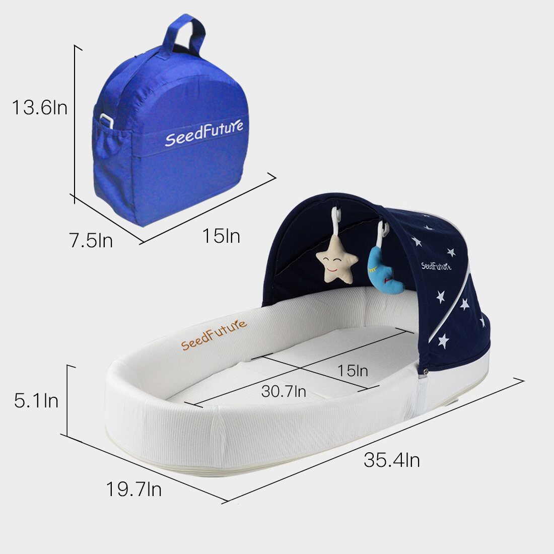 7 in 1 baby bed