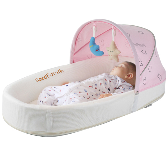 travel bassinet with canopy