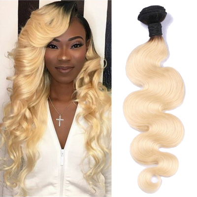 Brazilian Body Wave Ombre Hair Bundles With Closure Body Wave
