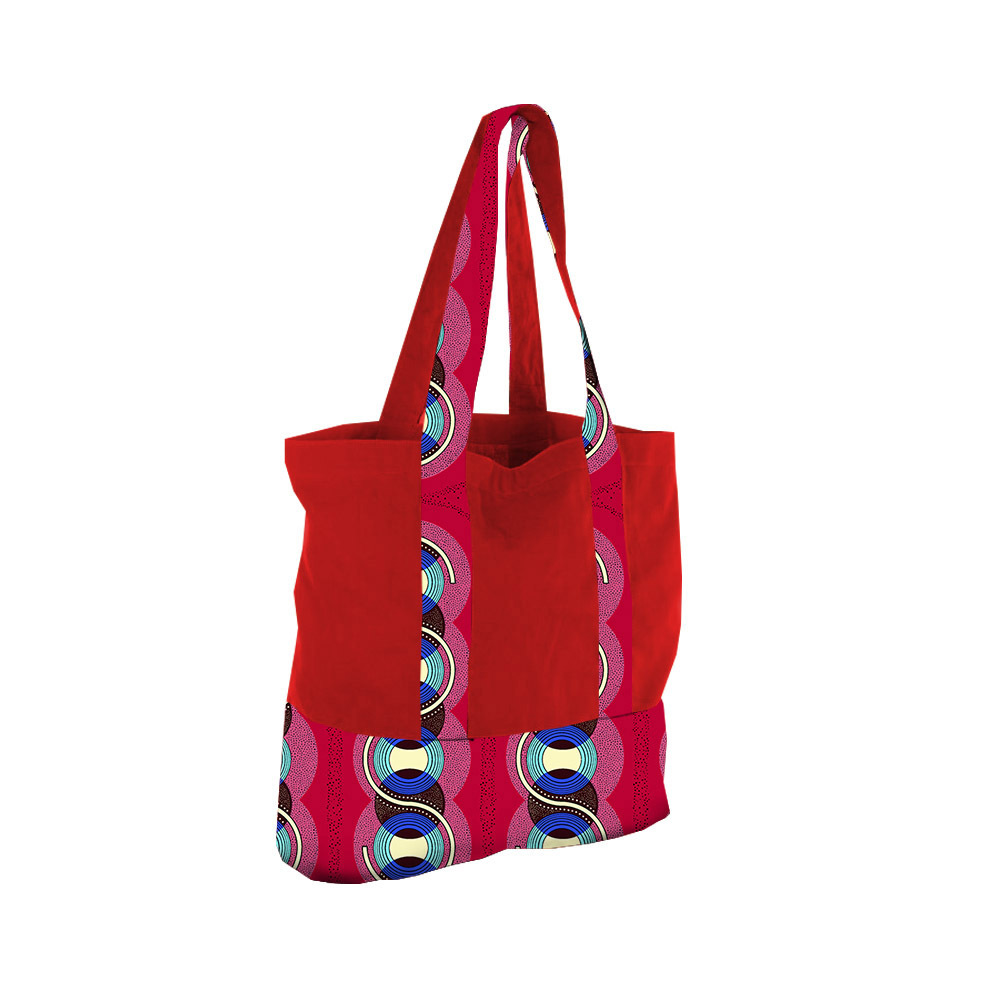 African top handle handbags shoulder cross body wax fabric bag shoulder 100% cotton ankara