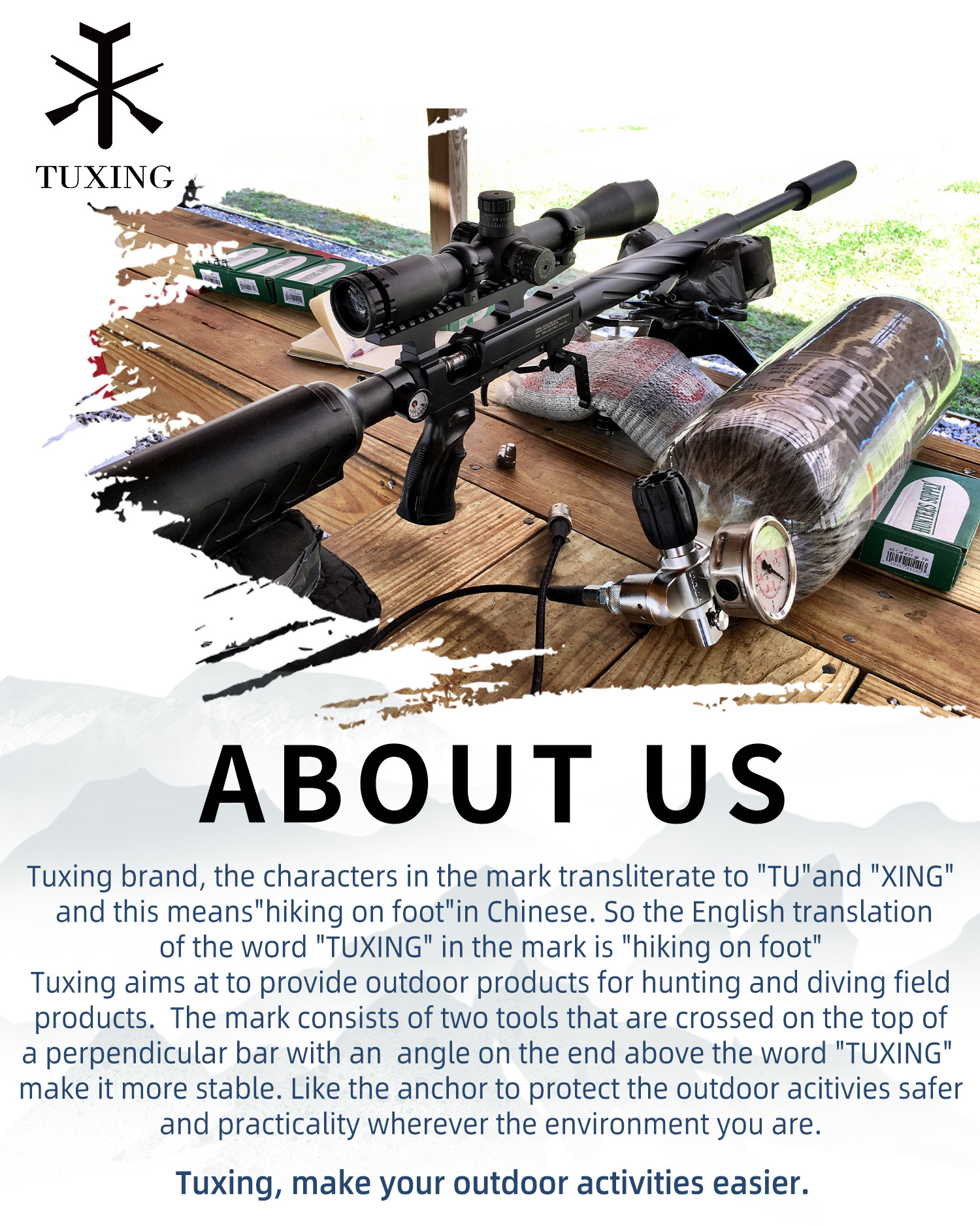 TUXING -- Make Your Outdoor Activties Easier TUXING -- Make Your Outdoor Activties Easier