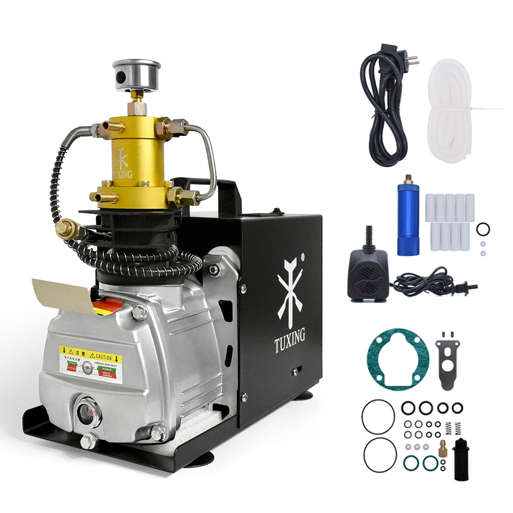 4500PSI PCP Air Compressor - 600W Auto-Stop Scuba Tank Filler For Home & Outdoor Use