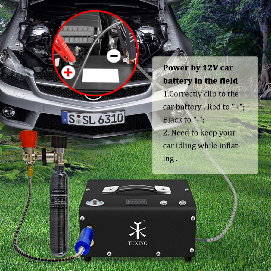 TUXING PCP 12V Air Compressor Bearing High Pressure Pump Spare Parts...