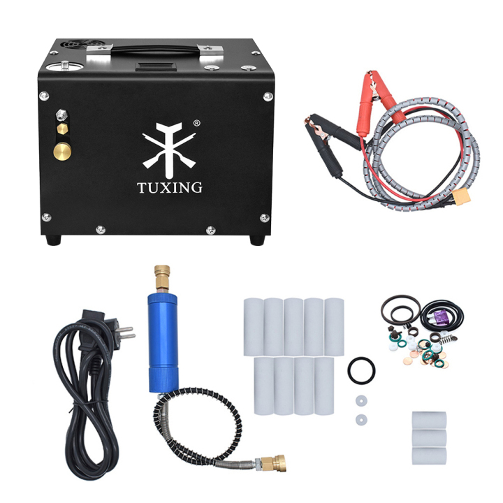 Tuxing Pcp Air Compressor TUXING TXET061 4500Psi 300Bar 12V PCP Air Compressor High Pressure - View #9
