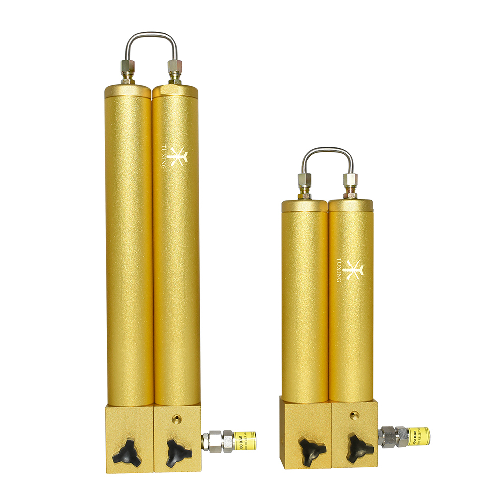 TOAUTO PCP Air Filter / Oil-Water Separator – 30MPa / 4500psi – Aluminum Alloy – 1/8" BSP Ports