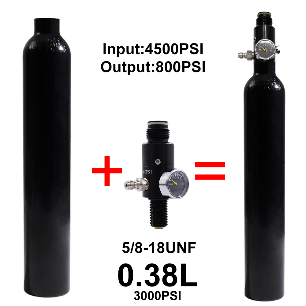 48ci Paintball Tank TUXING High Pressure 0.5L Air Tank - Ideal For...