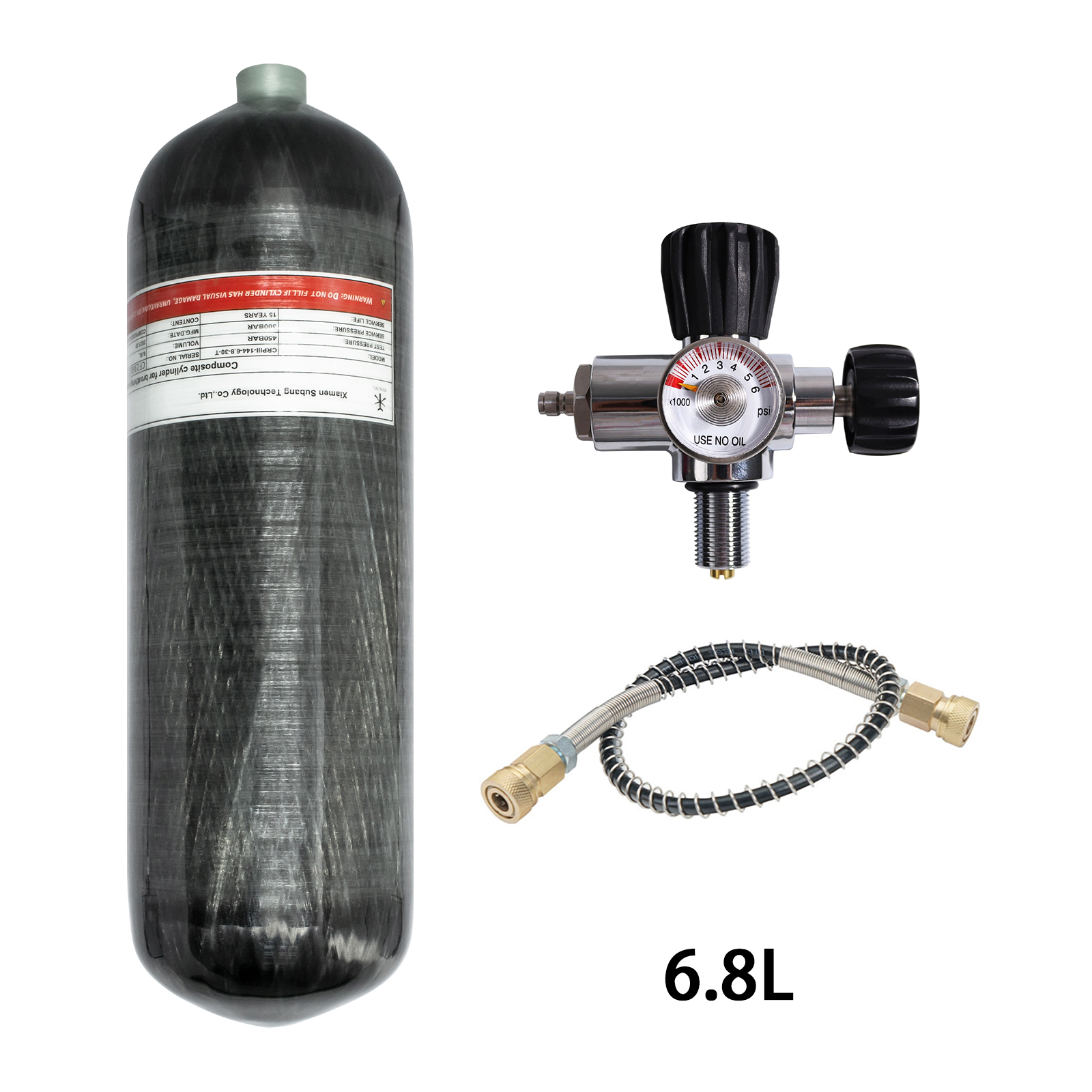 TUXING 4500PSI High Pressure Fill Station - PCP Paintball HPA CO2 Charging System