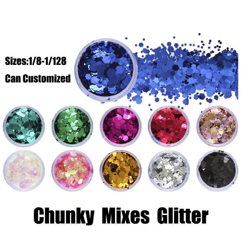 Christmas Miracle - Chunky Mix Stack – Vivid Glitter