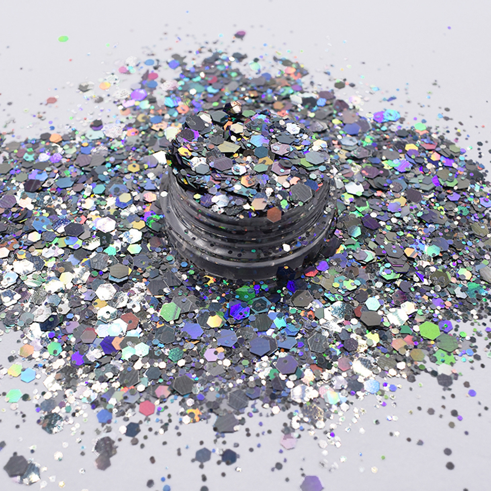 Holographic Chunky mixes glitter
