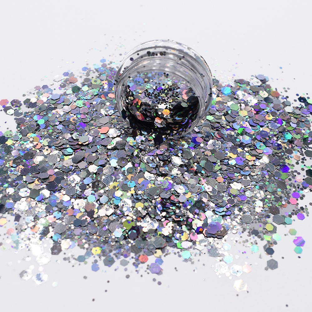 Holographic Chunky mixes glitter