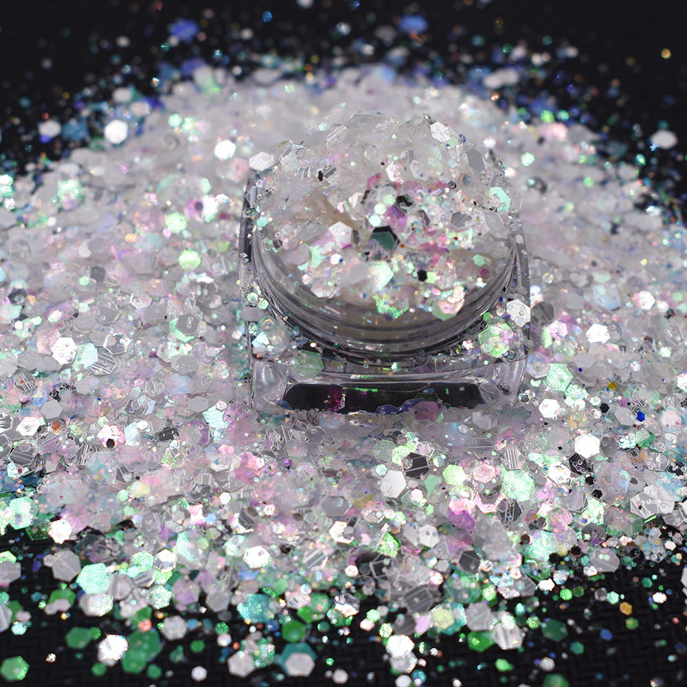 Opal Mirror Chunky Mixes Glitter CCM03