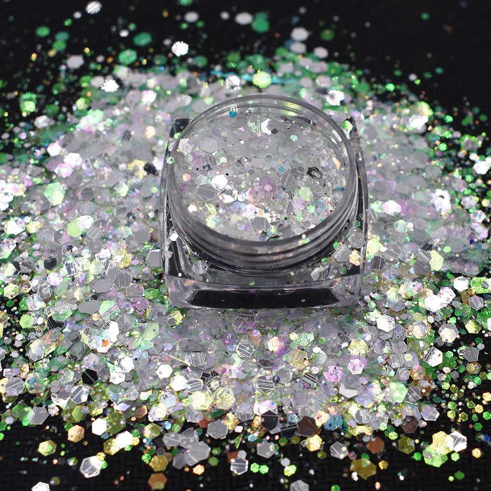 Opal Mirror Chunky Mixes Glitter CCM04