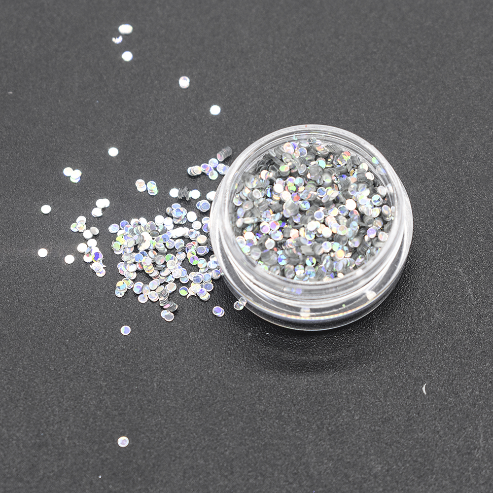 1mm Dots Shaped Glitter