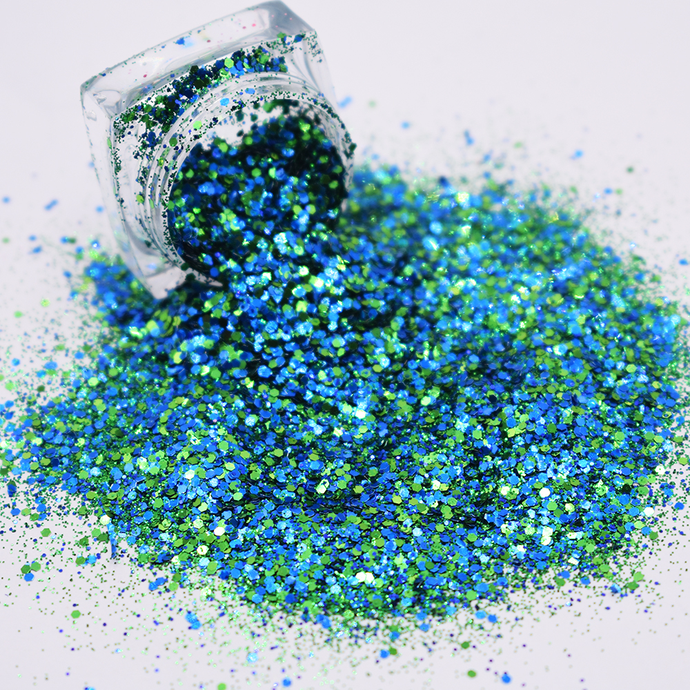 new chunky mixes glitter