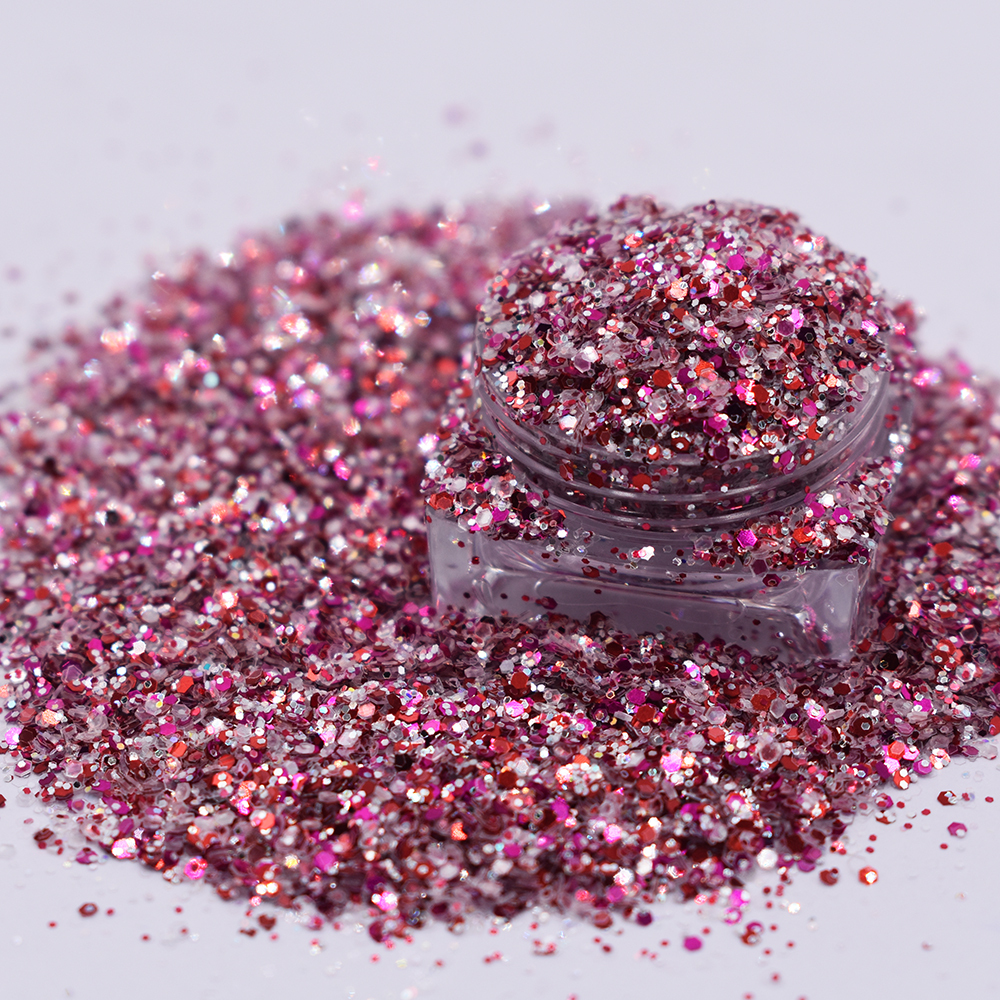new chunky mixes glitter