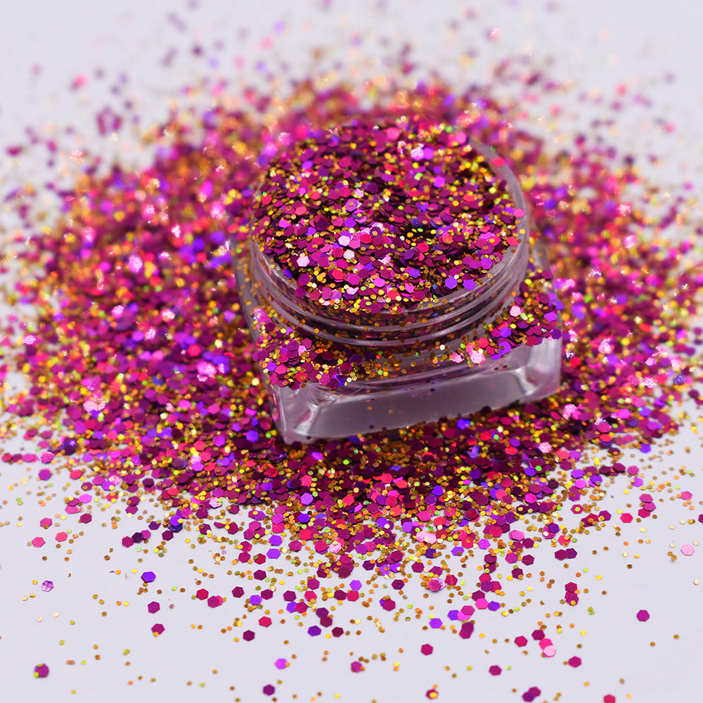 new chunky mixes glitter