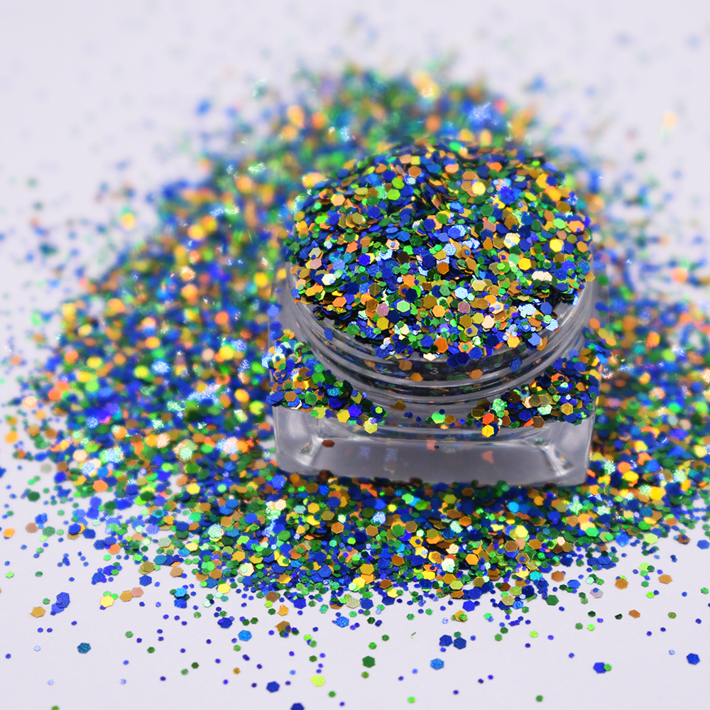 new chunky mixes glitter