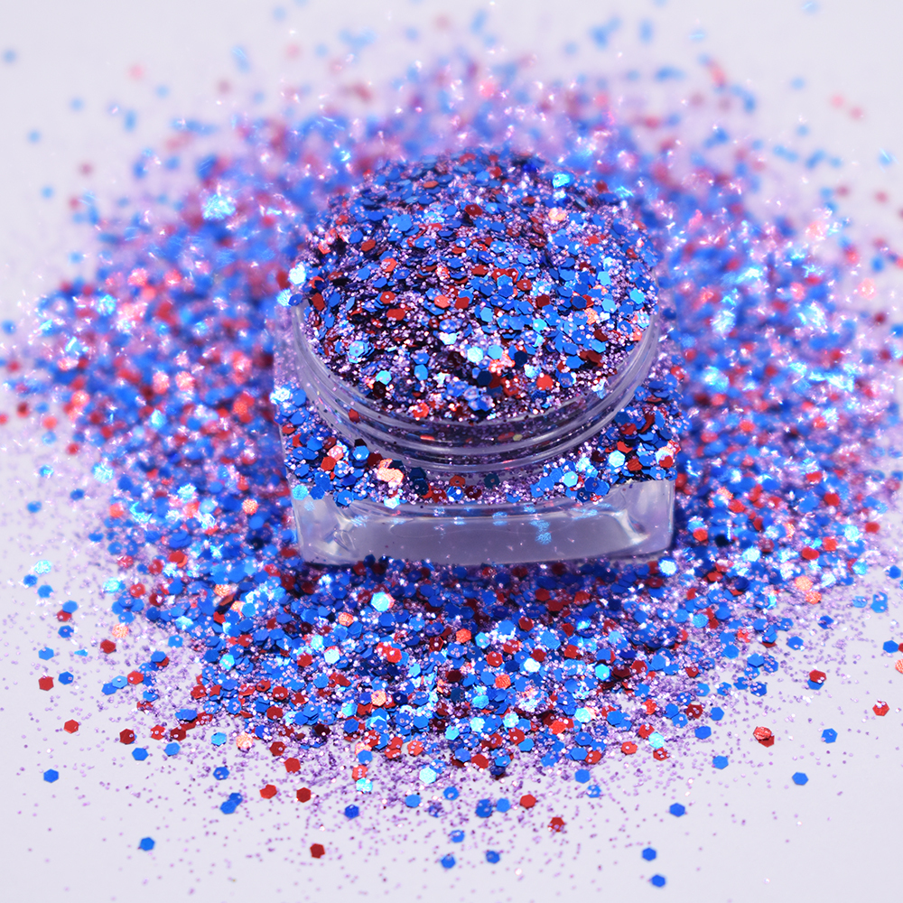 new chunky mixes glitter