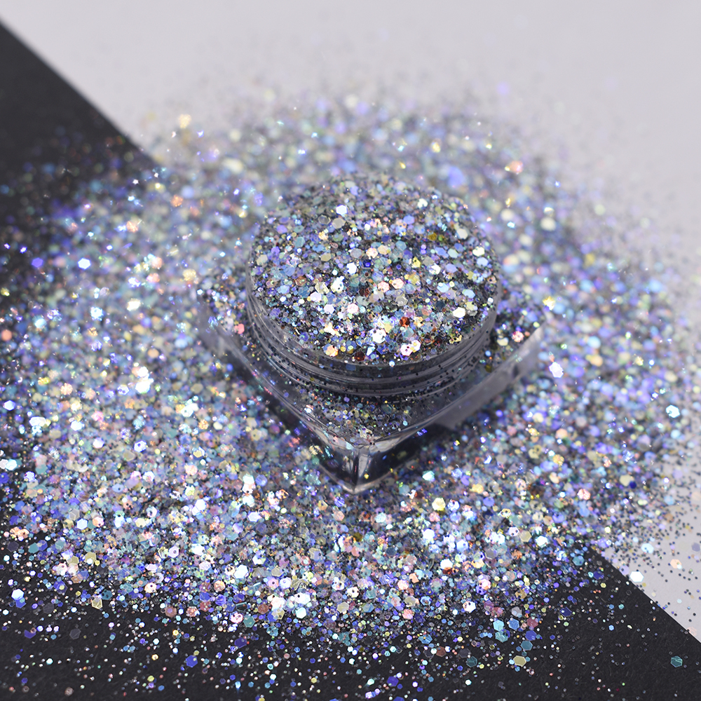 High Sparkling Chunky Mixed Glitter