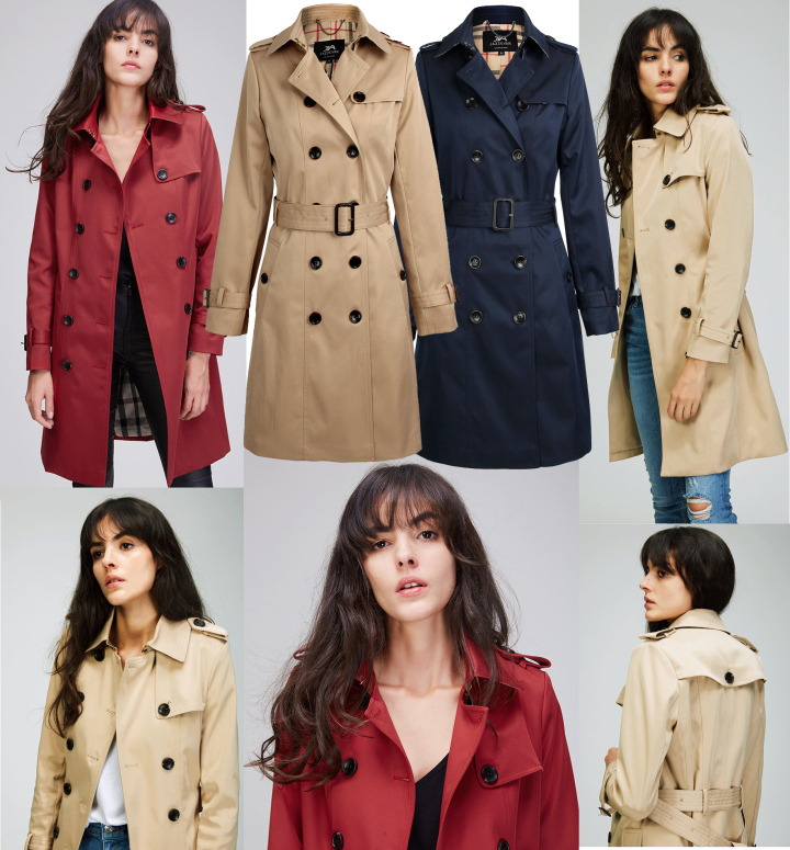 Top Designer Warmest Winter Jacket Waterproof Trench Ladies Coat