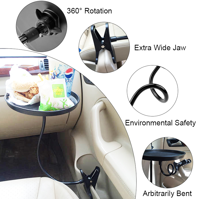 Universal Car Food Tray Auto Lunch, Car Passenger Seat Table