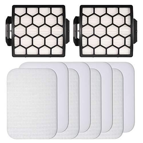 KEEPOW Vacuum Filter Replacement Set for Shark Navigator ZeroM Self