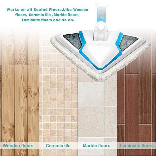 KEEPOW 6 Pack Washable Steam Mop Pads Replacement for Bissell PowerEdge