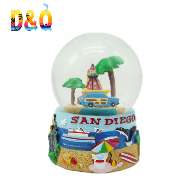 London building custom resin souvenir snow globe