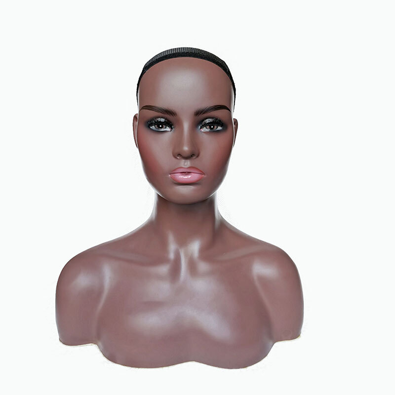 Wholesale Plastic Female Mannequin Head With Shoulders For ...
