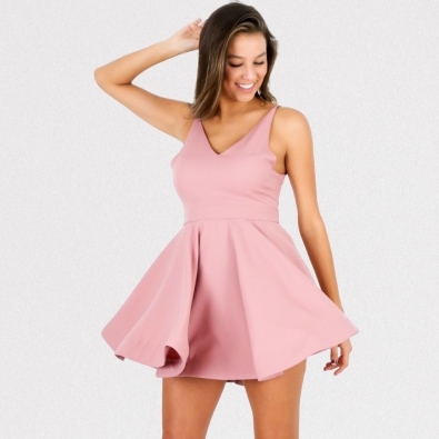 A-Line V-Neck Pink Short Homecoming Dress A-Line V-Neck Pink Short Homecoming Dress cheap homecoming dress,homecoming dress 2020,short homecoming dress,a line dress,pink dress