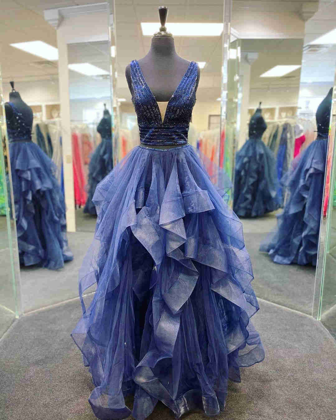 Glitter Plunging Neck Purple Beaded Prom Dress?Glitter Plunging Neck Purple Beaded Prom Dress?long dress,cheap dress,evening dress,bridal dress,prom dress 2021