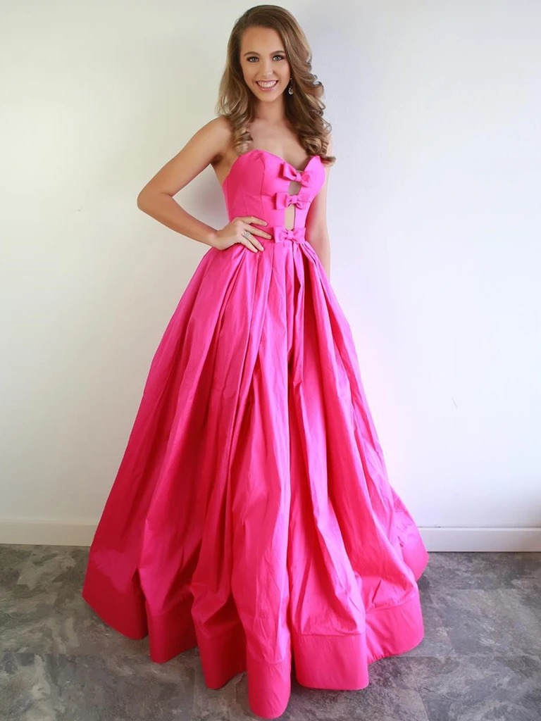 Sweetheart Hot Pink Long Prom Dress?Sweetheart Hot Pink Long Prom Dress?long dress,cheap dress,evening dress,bridal dress,prom dress 2021