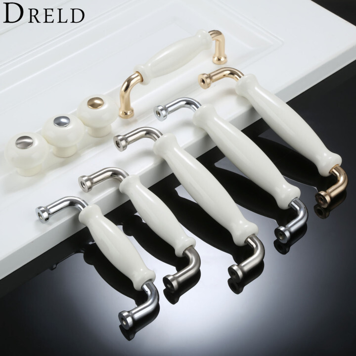 DRELD Antique Furniture Handles Ceramic Knobs and Handles for Kitchen Cupboards Cabinet Door Knob Drawer Pull Furniture Hardware-in Cabinet Pulls from Home Improvement on Aliexpress.com | Alibaba Group  