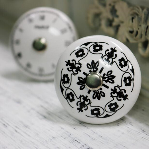 38mm porcelain round knob cabinet handle