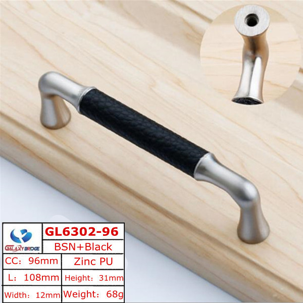 2pcs free shipping 128mm Furniture Handle  Kitchen Leather  Pulls cupboard brown leather handle 2pcs free shipping hollow design Furniture Handle aluminum Kitchen Cabinets Pulls cupboard leather handle   Wholesale conceal cupboard pulls,conceal cupboard pulls factory,hollow design furniture crystal knob factory,hollow furniture cupboard aluminum handle