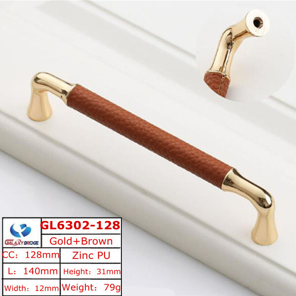 2pcs free shipping 128mm Furniture Handle  Kitchen Leather  Pulls cupboard brown leather handle 2pcs free shipping hollow design Furniture Handle aluminum Kitchen Cabinets Pulls cupboard leather handle   Wholesale conceal cupboard pulls,conceal cupboard pulls factory,hollow design furniture crystal knob factory,hollow furniture cupboard aluminum handle