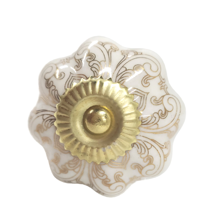 Wholesale design Furniture accessories Delicate Smooth texture Ceramic Cupboard Handles and knobs  