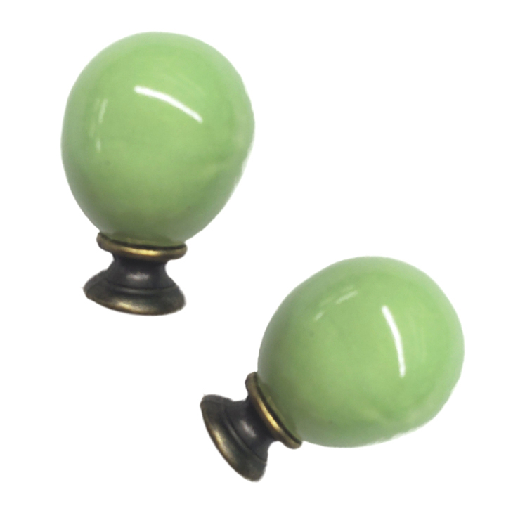 Popular Multi color Furniture accessories Smooth texture Ceramic Cabinet Handles and knobs for bedroom  