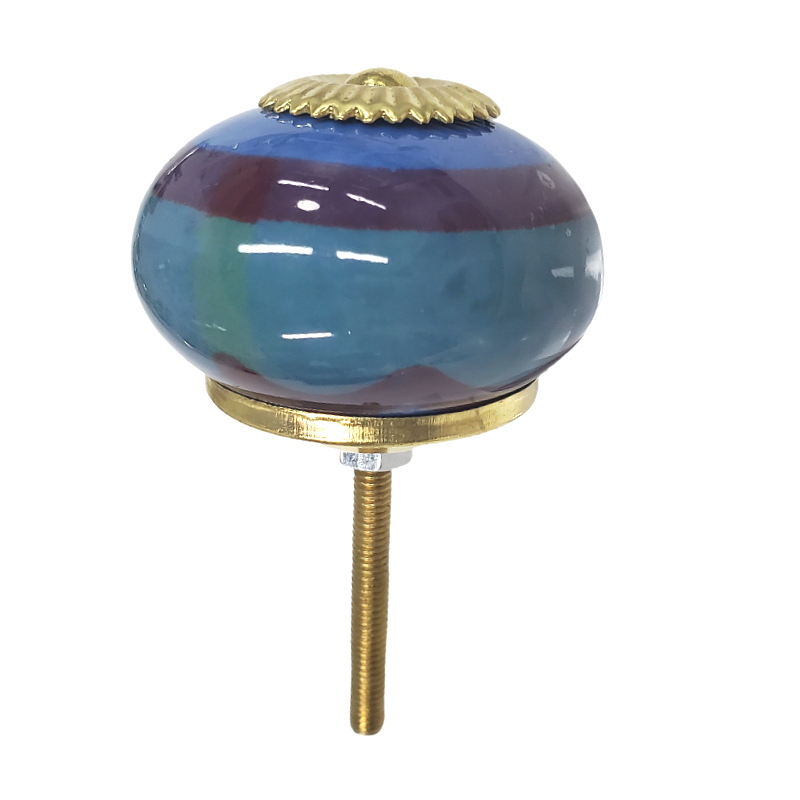 Stock available Retro style Furniture accessories Colorfast Ceramic Drawer Handles and knobs for bedroom  