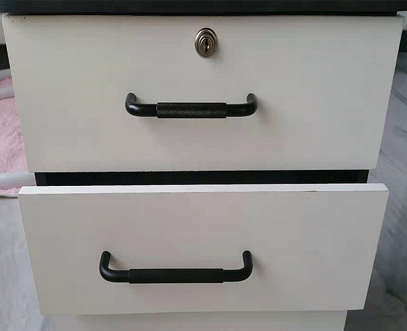 Hot Sale High Quality Aluminum Knurled Cabinet Handle Knob Wardrobe Handle  