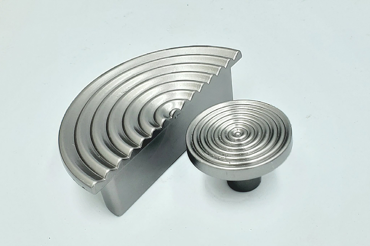 Cheaper Plastic Round knob furniture handle wardrobe  european cabinet Acrylic Knob Gold Cup Pulls  