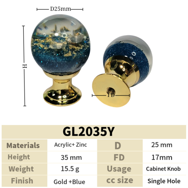  Polished Brass With Faceted Blue Crystal Glass Cabinet Knobs Satin Gold Aluminum Square Design Cabinet D Handles Silver Dresser Knobs,Candy Box Pulls