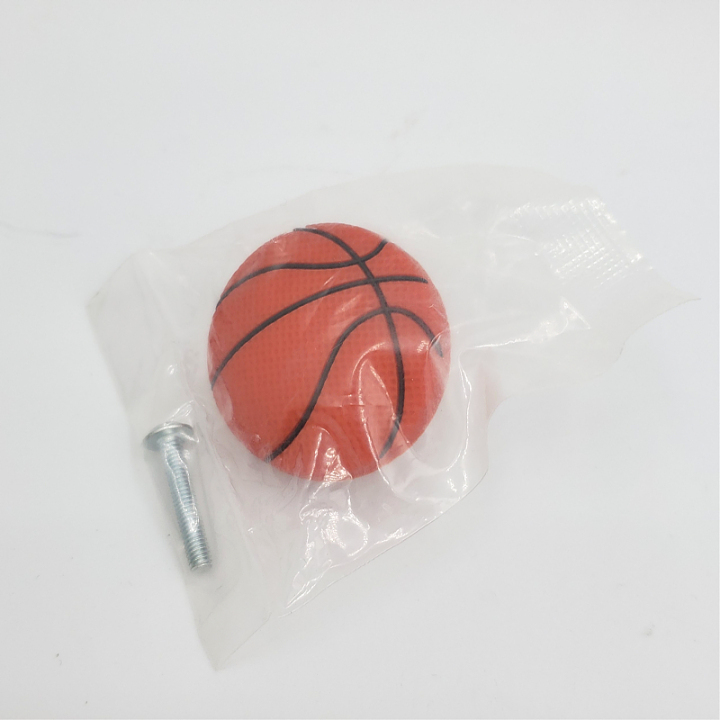 Cute Basketball Round Knob  For Children's Furniture Decor Cute Baseball Round KnobDresser Handles& Knobs Candy Box Pulls,D Handles For Kitchen Cabinet,Lovely Knob For Children's Furniture,PVC Round Knob For Dresser,Baseball Round Knob Wardrobe Pulls