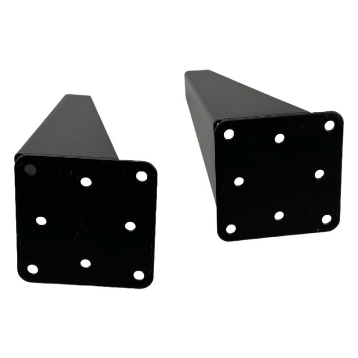 GL7066S Black Sofa Leg 12cm Height Metal Leg For Bed Support 