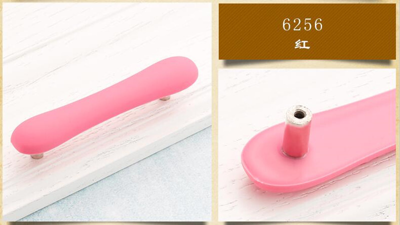  2pcs free shipping pink quare knob rubber Handle Matte yellow moon children furniture Pulls cupboard kids bedroom furniture handle 128mm cup shell handle  